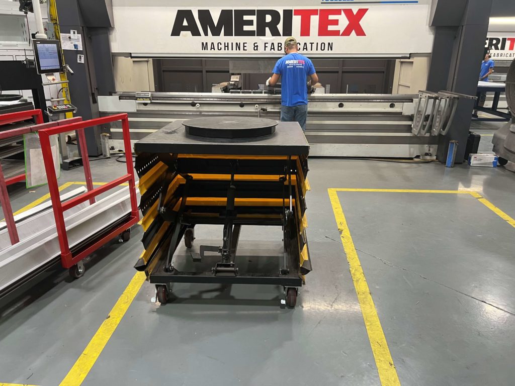 Custom Material Handling Cart